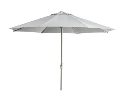 Abriola Parasoll 330x258 cm Grå