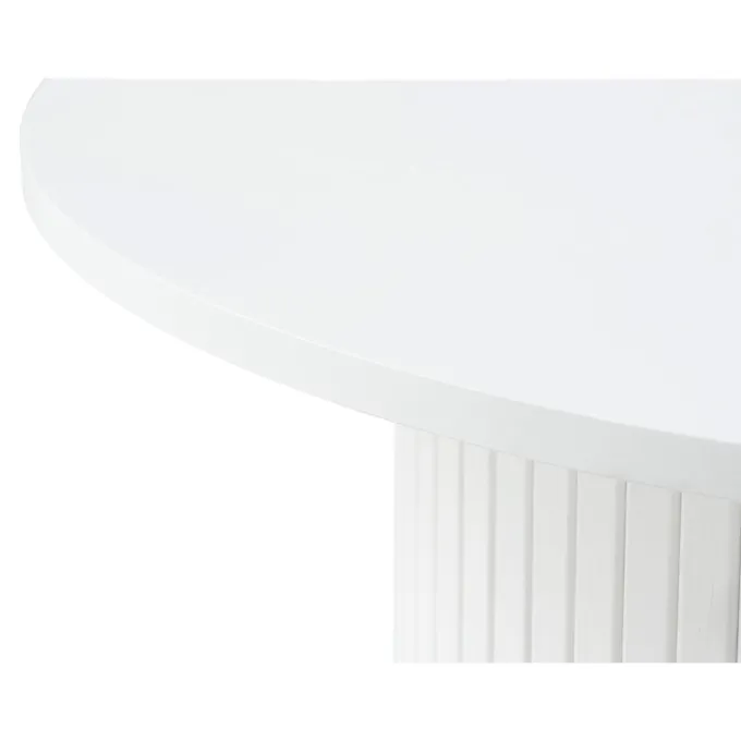 Accento Ø90 cm Soffbord Vit