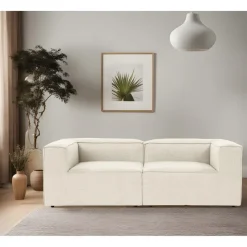 Accra 2-sits soffa Ecru