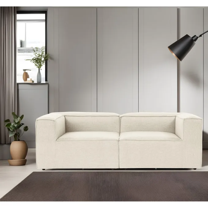 Accra 2-sits soffa Ecru