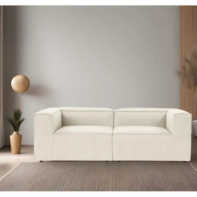 Accra 2-sits soffa Ecru