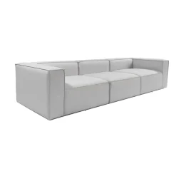 Accra 3-sits soffa Ljusgrå