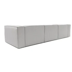 Accra 3-sits soffa Ljusgrå