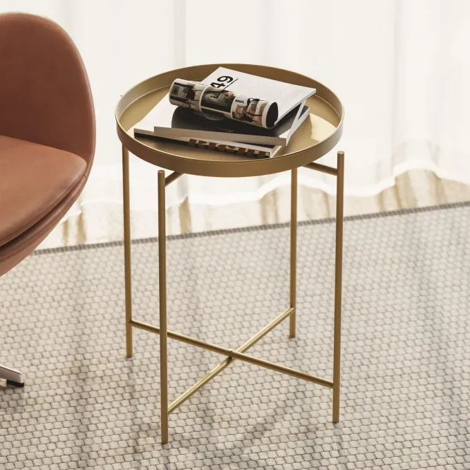 Adelaide Sidobord Guld