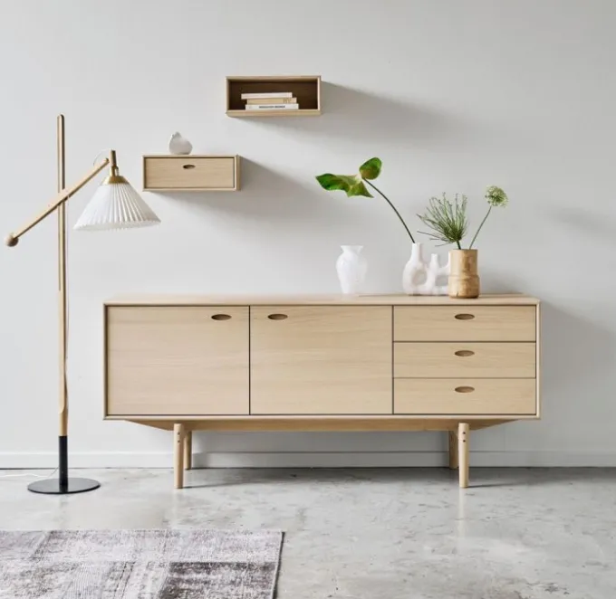 Aeris Sideboard 176 cm Ljus Ek