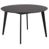 Alba Matbord Rund 120 cm Svart
