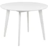 Alba Matbord Rund 105 cm Vit