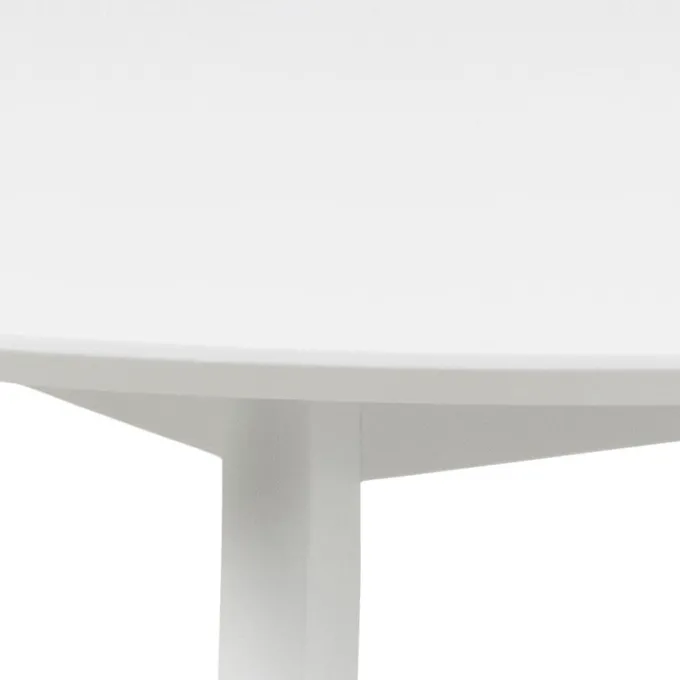 Alba Matbord Rund 105 cm Vit