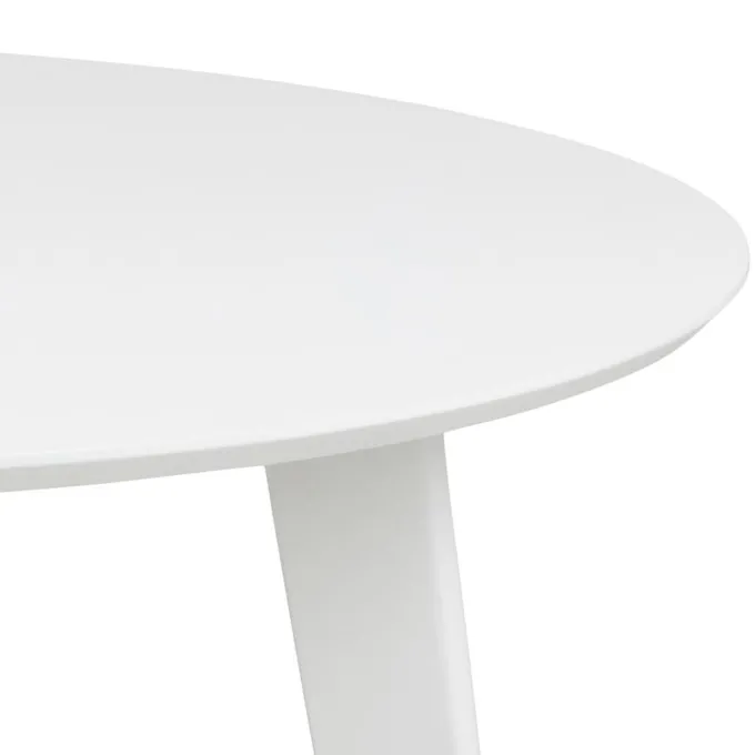 Alba Matbord Rund 105 cm Vit