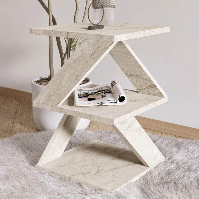 Albeni Sidobord Travertin