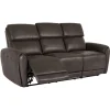 Alice Reclinersoffa 3-Sits Elektrisk Brun