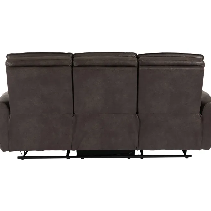 Alice Reclinersoffa 3-Sits Elektrisk Brun