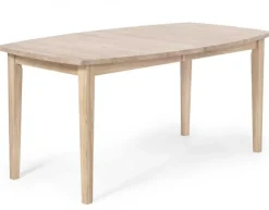Allegro Matbord 186cm Inkl. Två Ilägg Vitoljad Ek