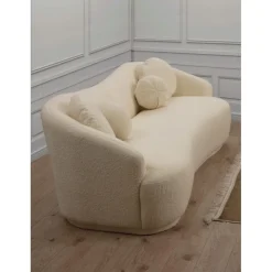 Ancona 3-sits Soffa Creme