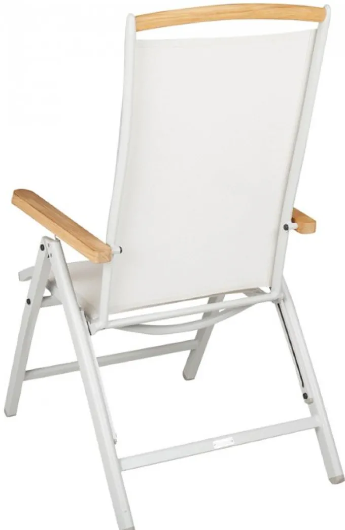 Andy Positionsstol Light Grey/Teak