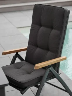 Andy Positionsstol Svart/Svart/Teak