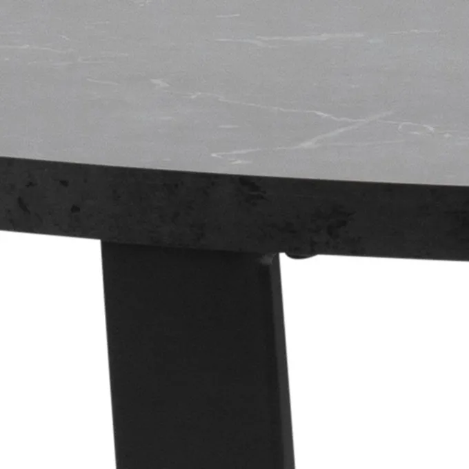 Angers Matbord Rund 110 cm Izmir-marmor