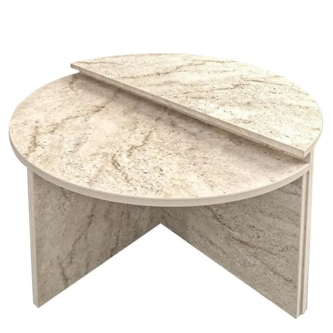 Ankara Soffbord Travertin