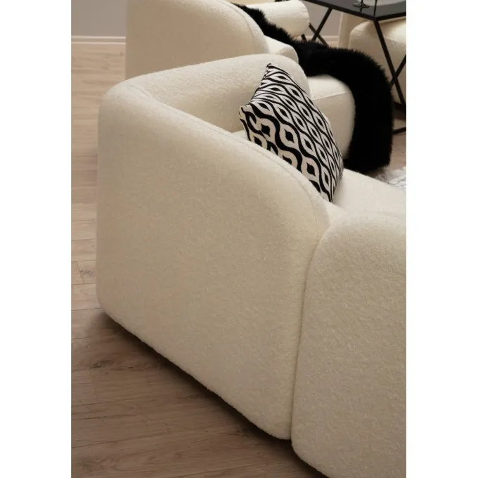 Antwerpen 3-sits soffa Bouclette Cream