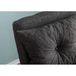 Apia Enkel Mörk (26 x 120 x 60 cm) Grå 1-sits bäddsoffa
