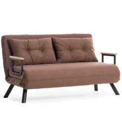 Apia 2-sits Bäddsoffa Ljusbrun