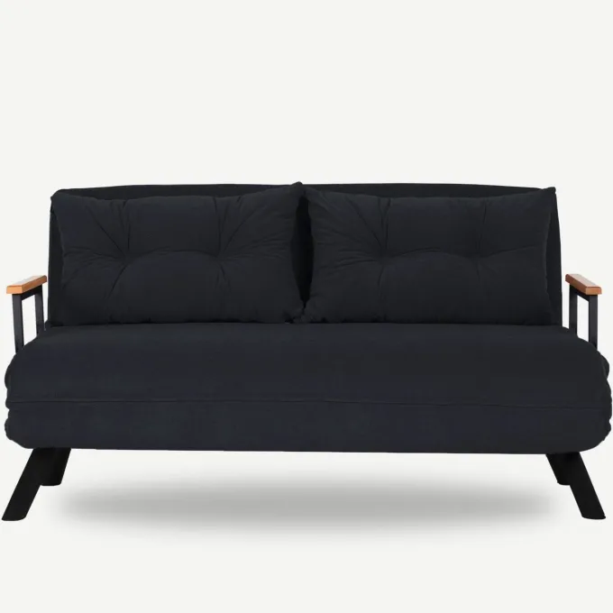 Apia 2-sits Bäddsoffa Svart