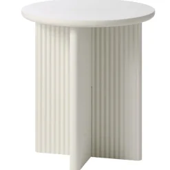 Arco Sidobord Ø50 cm Greige