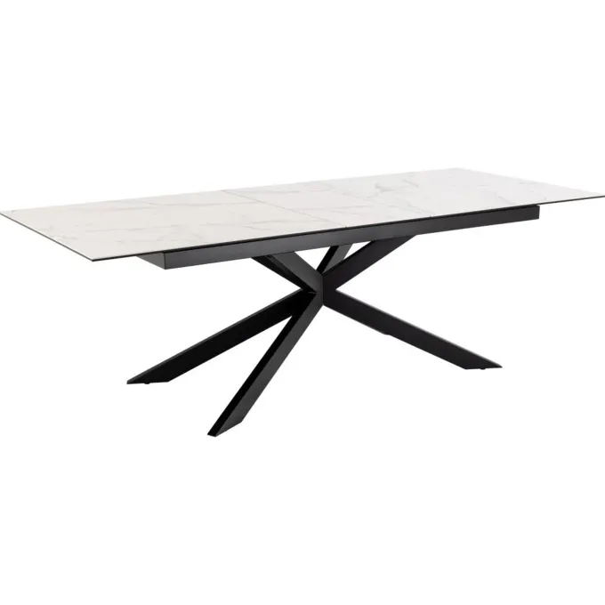 Armand Matbord 100x200-240 cm Vitt Akranes