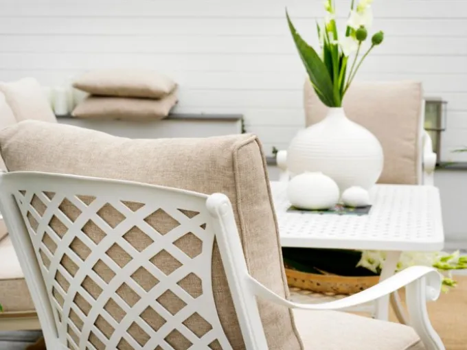 Arras 3-Sits Soffa Vit