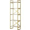 Asmara Bokhylla Marmor / Guld