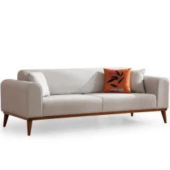 Astana 3-sits Bäddsoffa Creme