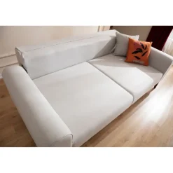 Astana 3-sits Bäddsoffa Creme