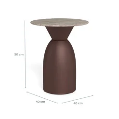 Atrium Sidobord Matt Brons
