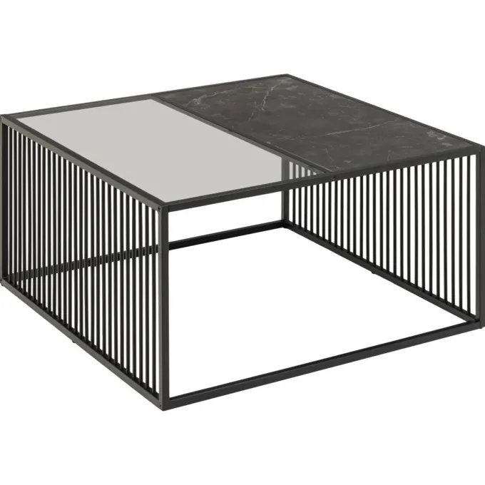 Auxerre Soffbord 80x80 cm Glas