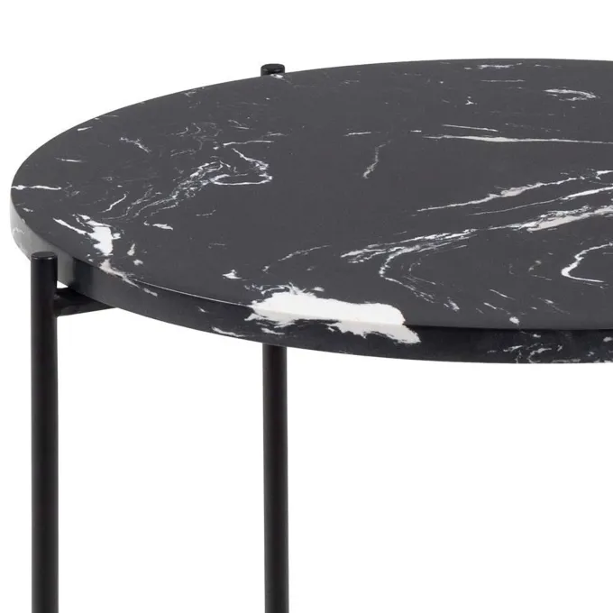 Avila Sidobord Svart