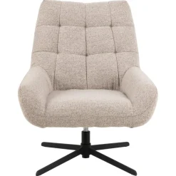 Avril Vilofåtölj Monza tyg Beige