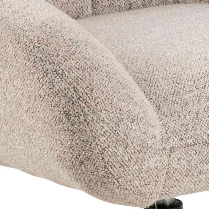 Avril Vilofåtölj Monza tyg Beige