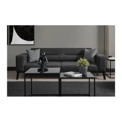 Bali 3-sits Bäddsoffa Antracit