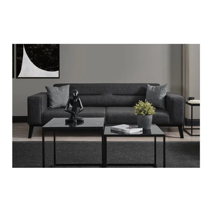 Bali 3-sits Bäddsoffa Antracit