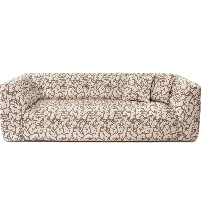 Bamako 3-sits soffa Tan