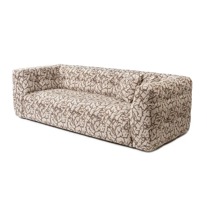 Bamako 3-sits soffa Tan