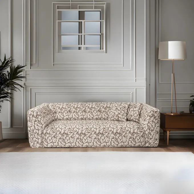 Bamako 3-sits soffa Tan