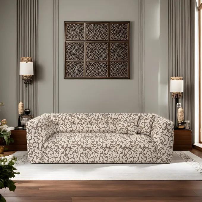 Bamako 3-sits soffa Tan