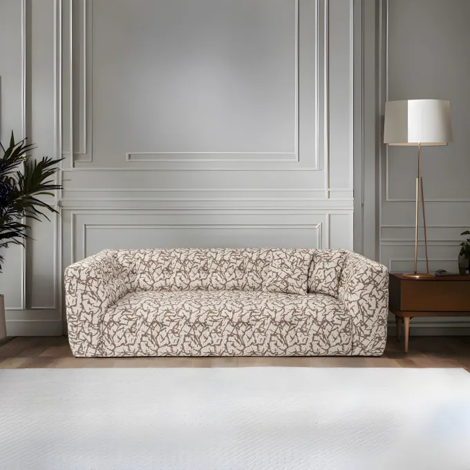 Bamako 3-sits soffa Tan