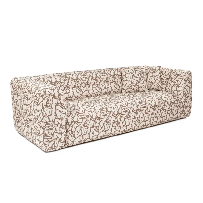 Bamako 3-sits soffa Tan