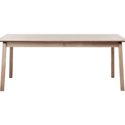 Banks Matbord 95x190-290 cm, Vitpigmenterad ek