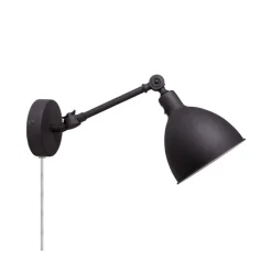 Bazar Mini Vägglampa Sandsvart