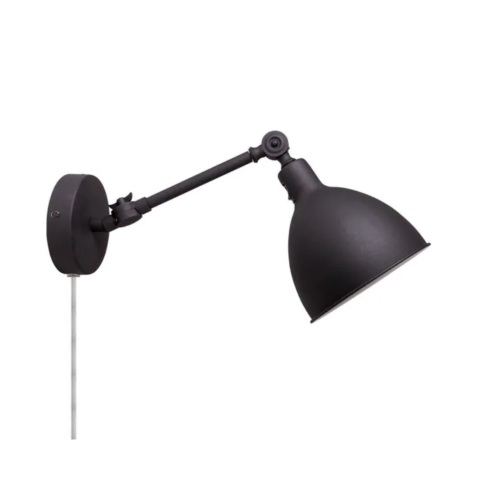 Bazar Mini Vägglampa Sandsvart