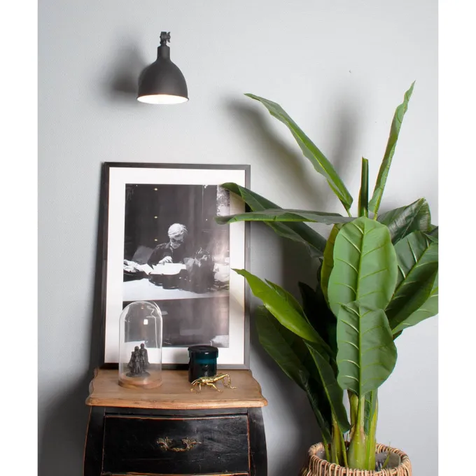 Bazar Mini Vägglampa Sandsvart