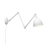 Bazar Vägglampa Sandvit